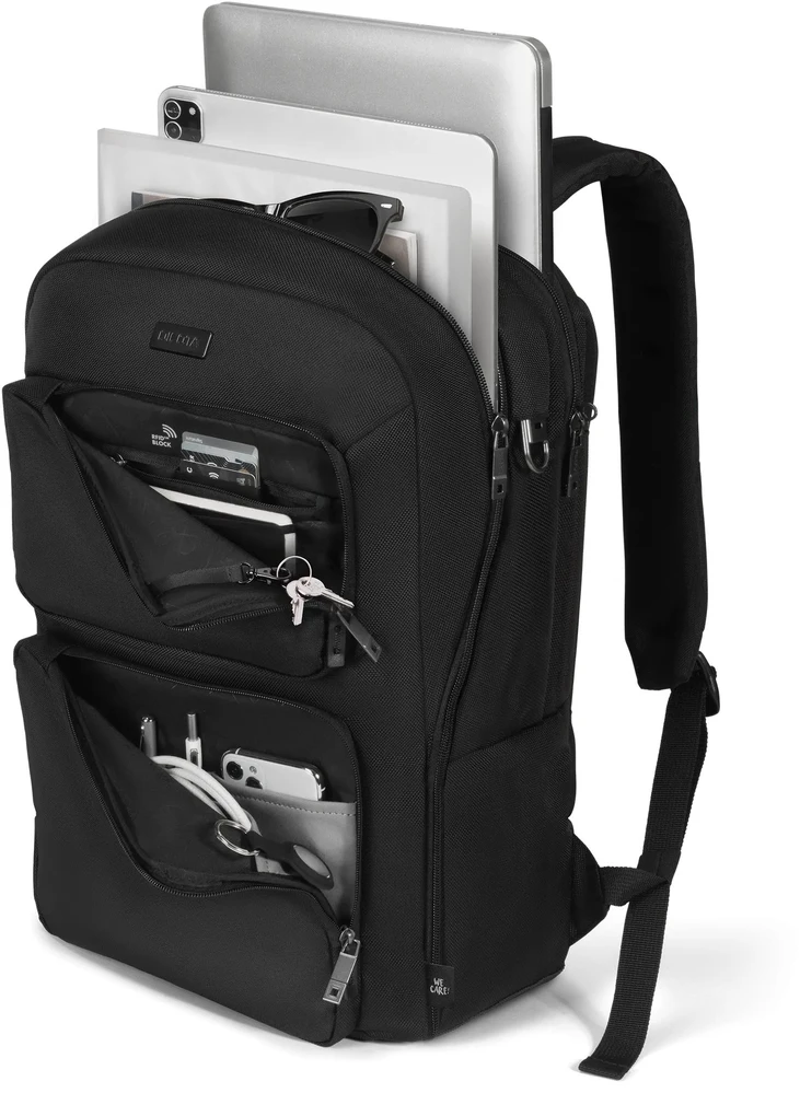Dicota Backpack SEVEN 12-14, Juodas