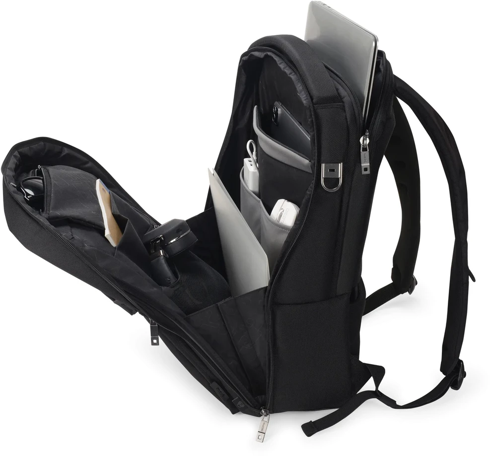 Dicota Backpack SEVEN 12-14, Juodas