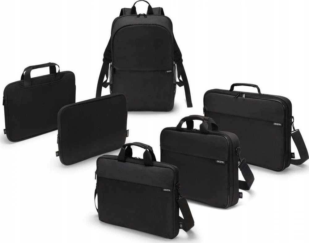 Kuprinė su Paminkštinimu - DICOTA D32086-RPET 15-17.3" Poliesteris Juoda