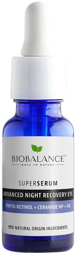 Bio Balance Advanced Night Recovery Hydrating & Anti-Wrinkle Night Eye Serum, 20 ml