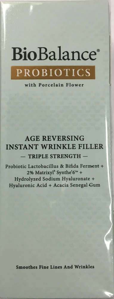 Bio Balance Age Reversing Instant Wrinkle Filler Hydrating Plumping & Smoothing Day & Night Serum For Face & Eyes, 30 ml