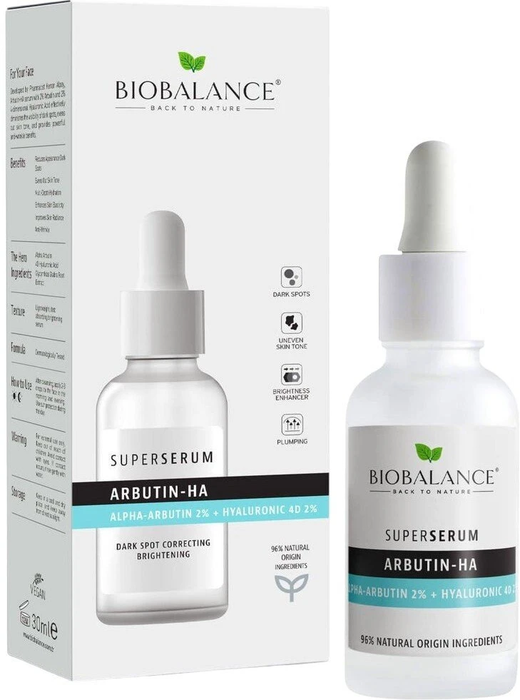 Bio Balance Arbutin-HA Anti Pigmentation Day & Night Serum Face, 30 ml