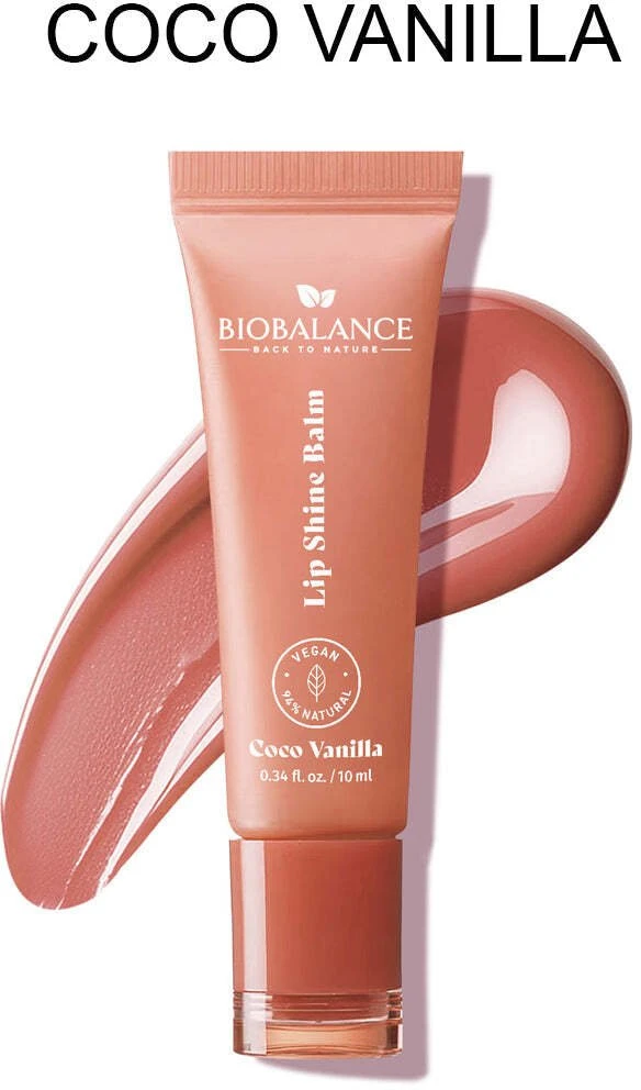 Bio Balance Coco Vanilla Hydrating & Volumizing Lūpų balzamas, 10 ml