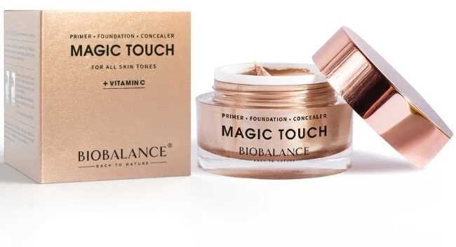 Bio Balance Magic Touch Brightening & Covering Primer Maskuoklis & Foundation 3-In-1 Medium, 30 ml