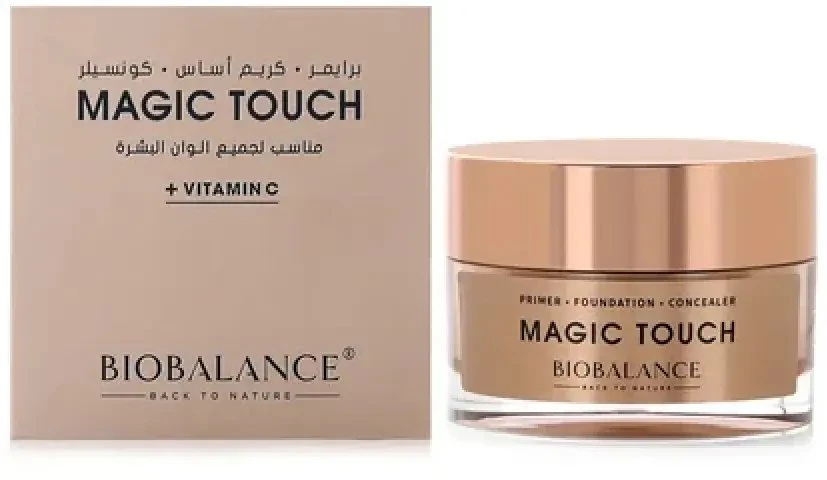 Bio Balance Magic Touch Brightening & Covering Primer Maskuoklis & Foundation 3-In-1 Medium, 30 ml