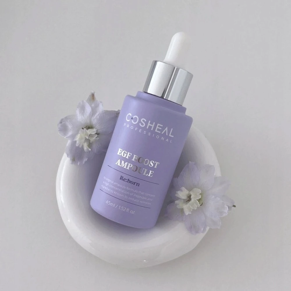 Cosheal EGF Boost ampulės serumas nuo raukšlių veidui, 45 ml