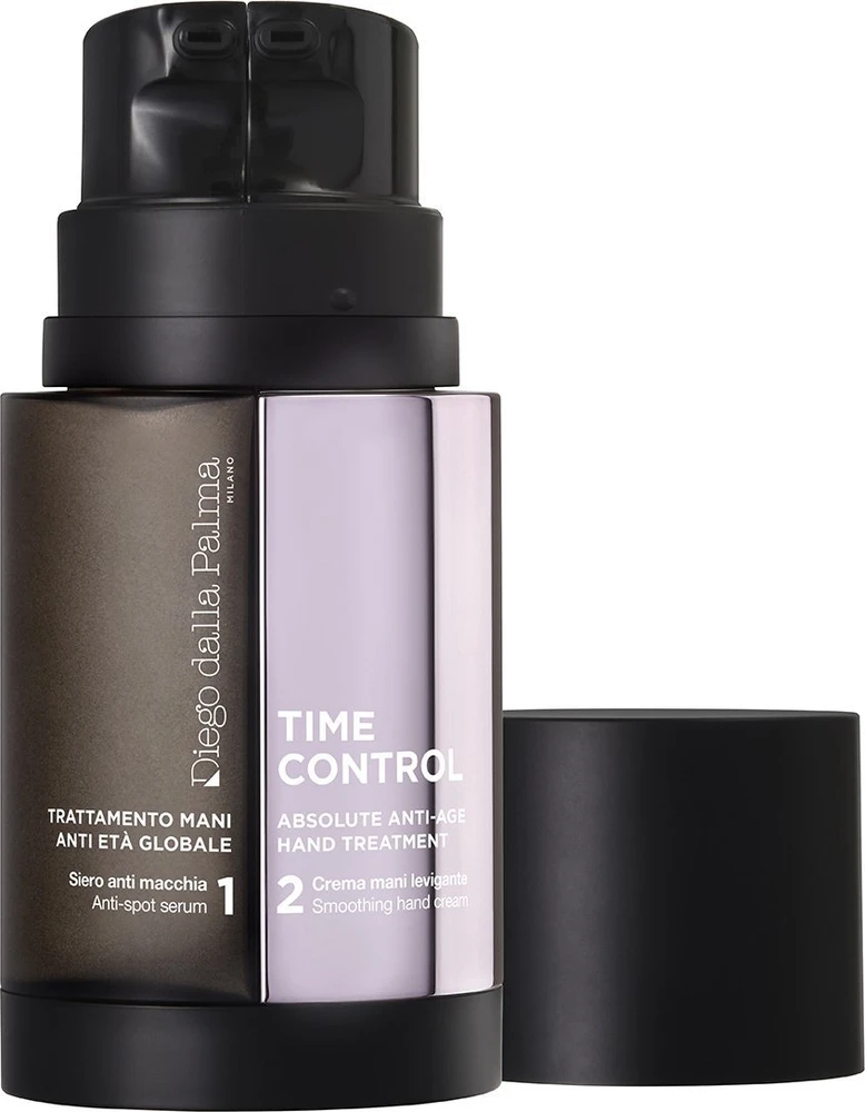 „Diego Dalla Palma Time Control Smoothing Day & Night“ vietinio poveikio serumas rankoms nuo senėjimo dėmių, 30 ml
