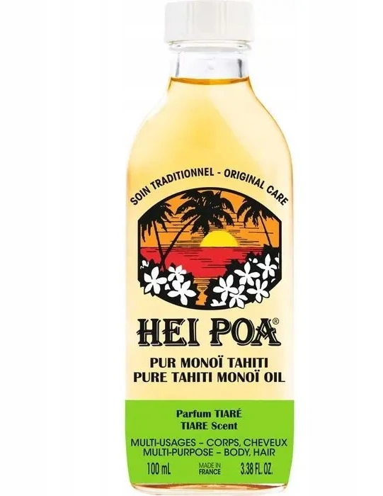 Hei Poa Pure Tahiti Monoi Oil Tiara Scent, 100 ml