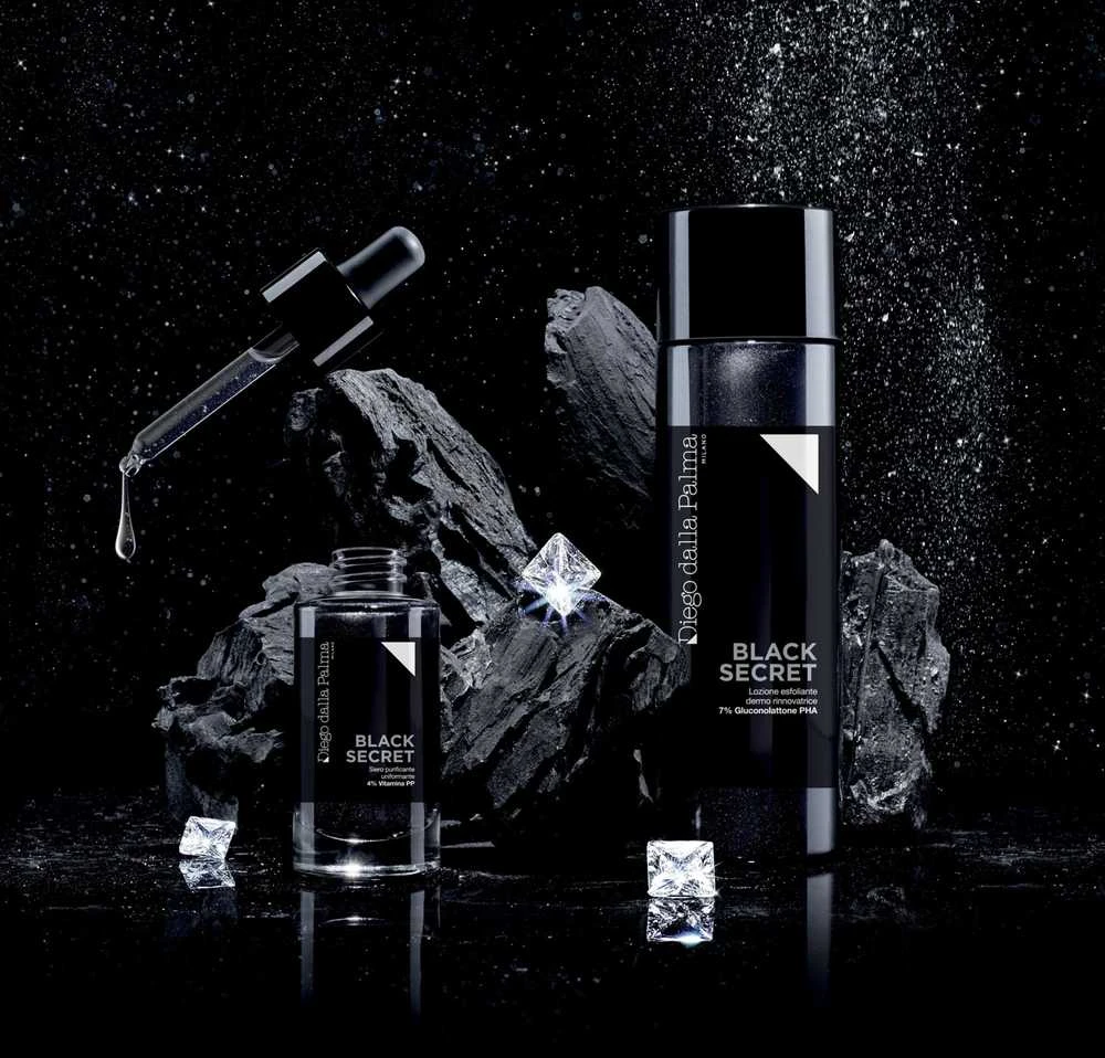 Diego Dalla Palma Juodas Secret Purifying Serum For Face, 30 ml