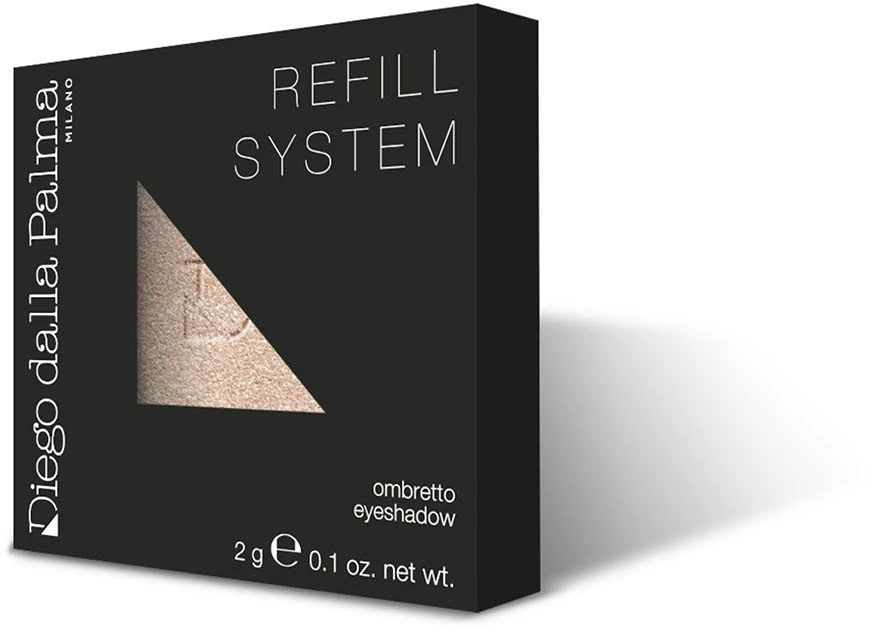 Diego Dalla Palma Pearly Eyeshadow Powder 118 Sparkling rusvai gelsvas 1 Shade Refill, 2 g