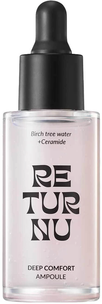 Returnu Deep Comfort Deep Hydration Ampoules Treatment Serum For Face For Women, 30 ml