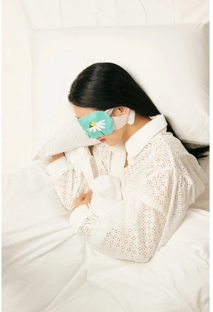 SteamBase Camomile Crown Soothing & Relaxing Weekly or as needed Eye Sheet Mask, 1 vnt.