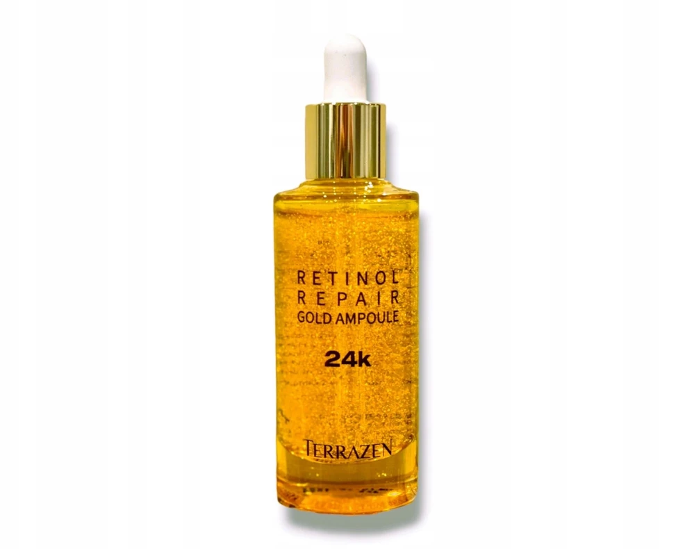 Terrazen Retinol Repair Gold Ampoule stangrinantis serumas brandžiai veido odai, 50 ml