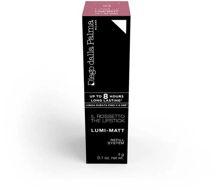 Diego Dalla Palma, The Lipstick Lumi-Matt, Kreminis Lipstick, 33, Refill, 3.5 g