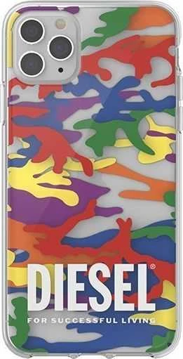 Diesel skaidrus Dėklas Pride Camo AOPApple iPhone 12 Pro Max multikolor colorful 44333