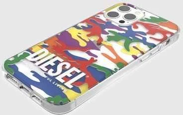 Diesel skaidrus Dėklas Pride Camo AOPApple iPhone 12 Pro Max multikolor colorful 44333
