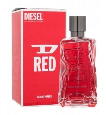 Diesel D Raudona EDP parfumuotas vanduo unisex, 100 ml
