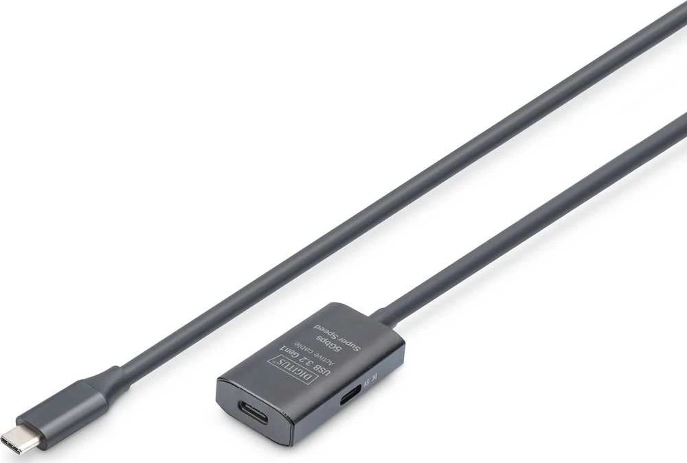 Digitus Skaitmenas | Aktyvus USB 3.2 Gen1 5G ilgintuvas | DA-73108 | USB-C į USB-C
