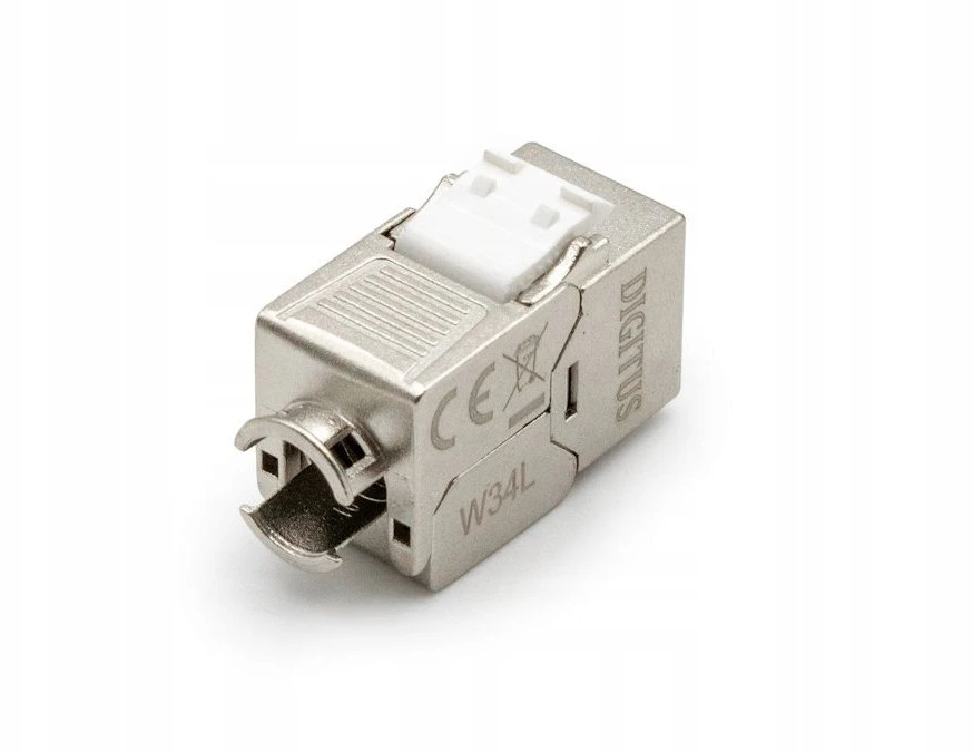 Digitus DIGIT Keystone lizdas RJ45 (8P8C) Cat.6A, STP, apsauginis dangtelis nuo dulkių
