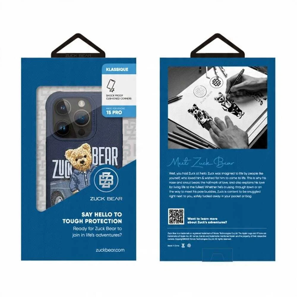 Dėklas ZUCK BEAR SAN FRANCISCO FORTUNE IPHONE 16 Pro bay area grotuvui