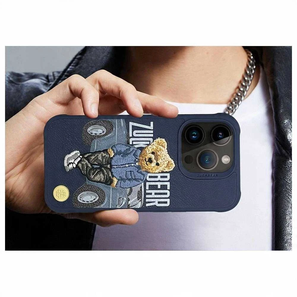 Dėklas ZUCK BEAR SAN FRANCISCO FORTUNE IPHONE 16 Pro bay area grotuvui