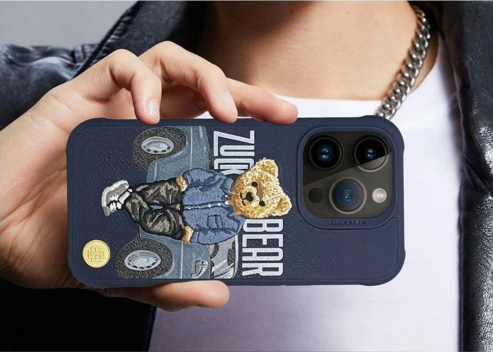 Dėklas ZUCK BEAR SAN FRANCISCO FORTUNE IPHONE 16 Pro Max bay area grotuvui