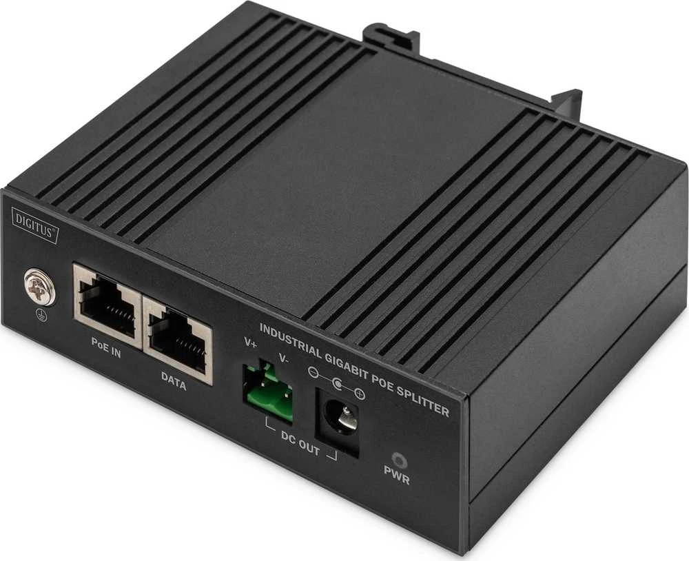 Digitus Skaitmenas | Gigabit Ethernet PoE skirstytuvas, pramoninis, 60 W