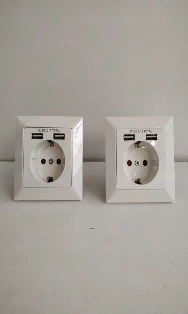 Digitus Apsauginis lizdas, skirtas montuoti po 2 USB jungtys | DA-70613