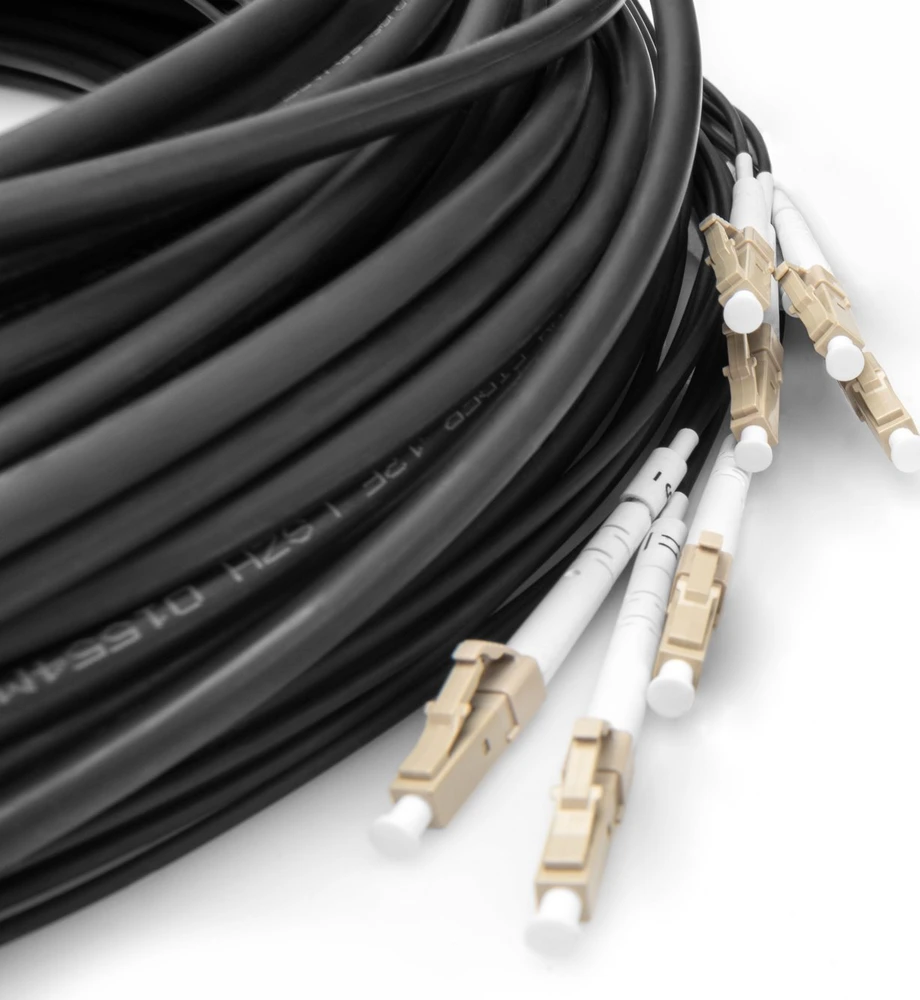 Digitus Cable LWL LC/UPC-LC/UPC OM4 75m juodas (DK-24338U075BK-BBB)