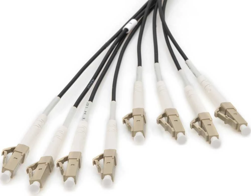 Digitus Cable LWL LC/UPC-LC/UPC OM4 50m juodas (DK-24338U050BK-BBB)
