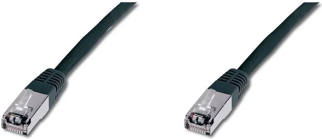 Digitus CAT 5e Patchcord SF/UTP Juodas 3M (DK-1531-030/BL)
