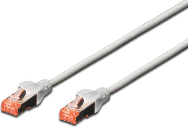 Assmann Electronic DIGITUS CAT 6 S-FTP patch kabelis Cu LSZH AWG 27/7 ilgio 7 m spalvotas pilkas