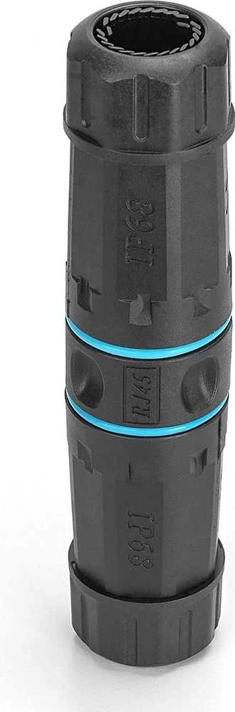 „Digitus“ | CAT 6A lauko jungtis, apsaugos klasė IP68, RJ45–RJ45 jungtis | DN-93905-OD