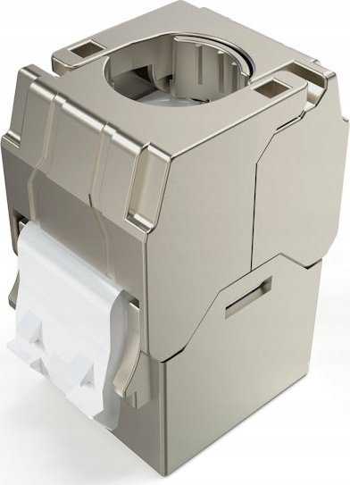 „Digitus Compact CAT 6A Keystone“ modulis, ekranuotas, montavimo jungtis be įrankių
