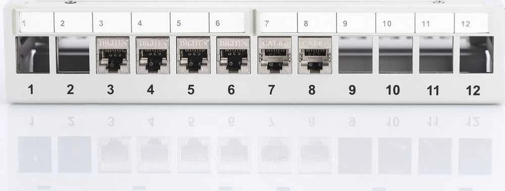 Digitus Darbastalio mygtuko skydelis, 12- prievadas