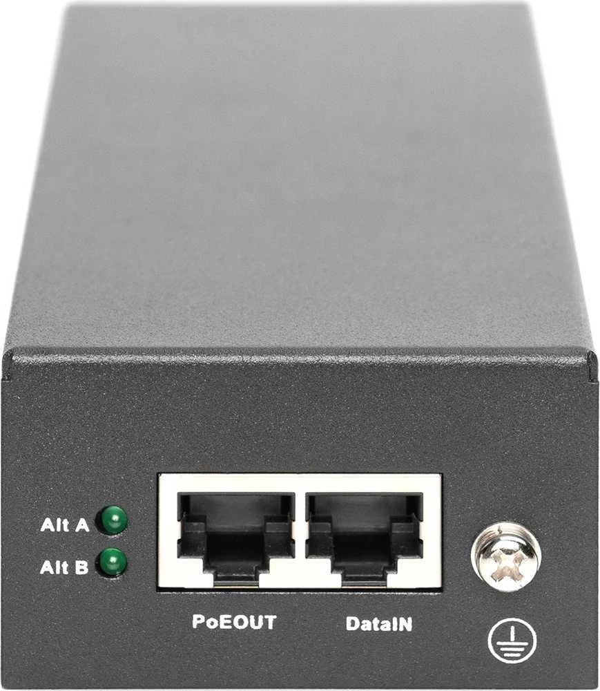 Digitus Skaitmeninis Gigabit Ethernet PoE++ purkštukas, 802.3bt, 85 W | DN-95109