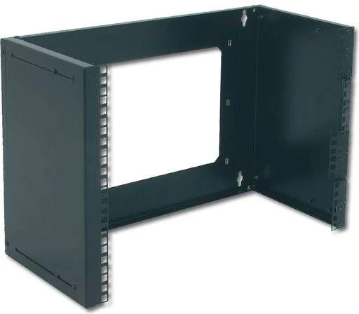 „Digitus 8U“ tvirtinimo prie sienos laikiklis DN-19 PB-8U-SW Juodas, 37,2 x 50,5 x 25 cm