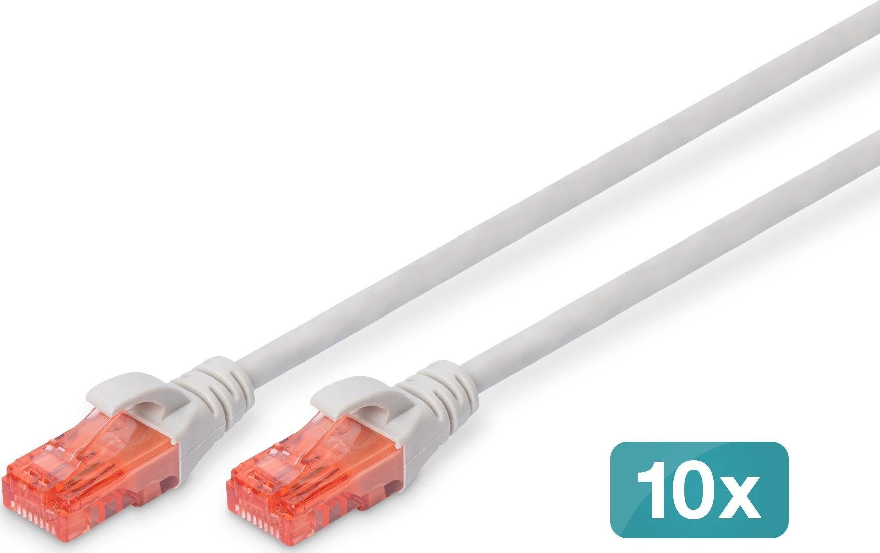 Digitus DIGITUS 10er CAT 6 U / UTP Patchkabel, 0.5m, žaidimas