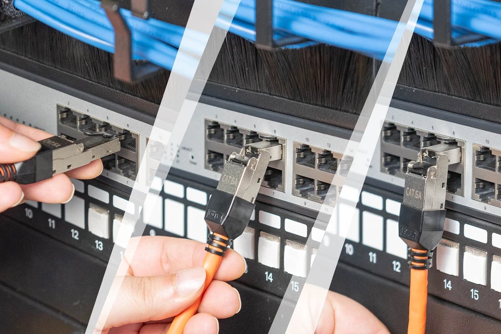 Digitus DIGITUS CAT 6A lauko kištukas, lankstomas, apsauginis dangtelis nuo dulkių