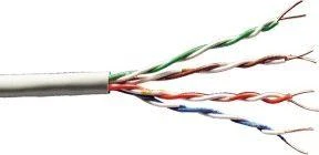 Assmann Electronic DIGITUS CAT 5e U-UTP patch cable raw ilgis 305m popierinė dėžutė AWG 26/7 PVC simplex spalvotas pilkas