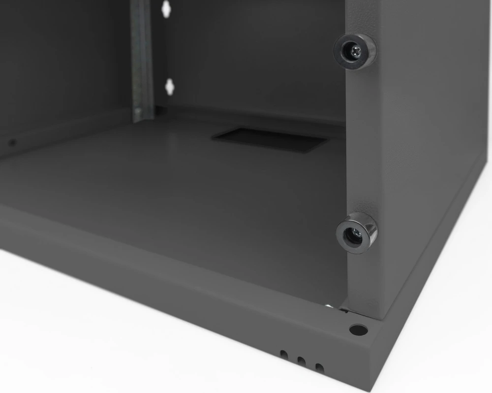 DIGITUS 19″ 4U cabinet, unmounted, 210x540x400 mm, color juodas, DN-38011