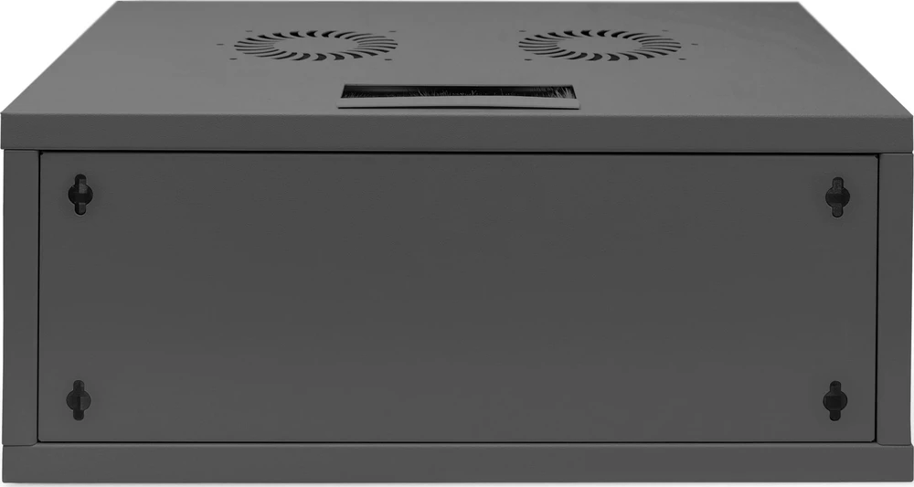 DIGITUS 19″ 4U cabinet, unmounted, 210x540x400 mm, color juodas, DN-38011