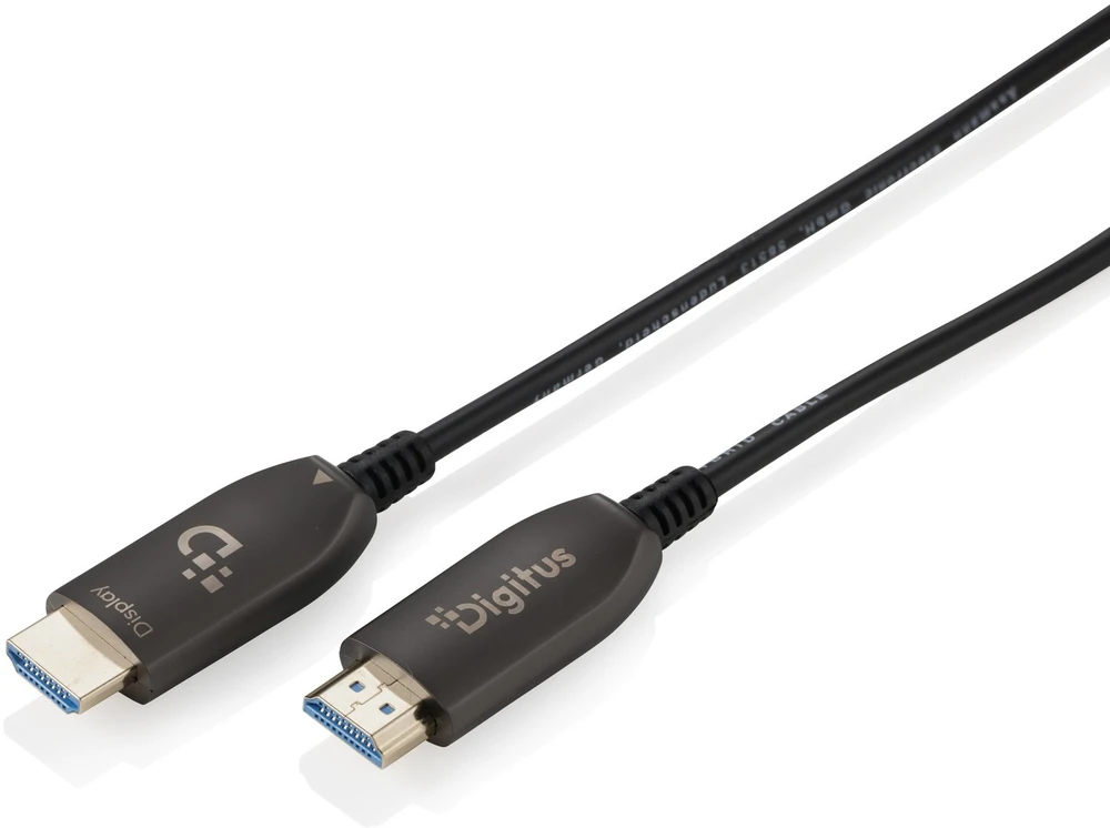 Digitus hibridinis šviesolaidinis HDMI kabelis AOC, UHD 8K, 100 m