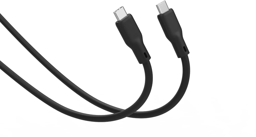 Digitus Digitus Kabelis silikonowy USB, USB4 wersja 2.0, USB 80 Gb/s, 1,5 m, juoda
