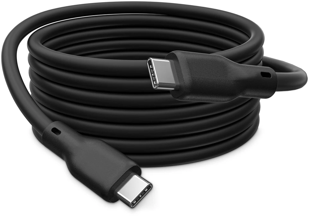 Digitus Digitus Kabelis silikonowy USB, USB4 wersja 2.0, USB 80 Gb/s, 1,5 m, juoda