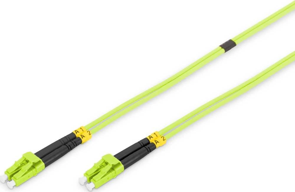 Digitus DIGITUS LWL Patchkabel, LC/LC MM, OM5, 50/125 µ, Duplex 3m