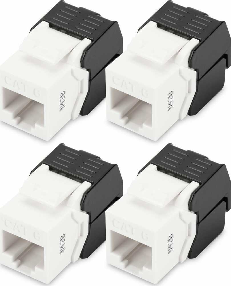 Digitus Digitus Modulis Keystone CAT 6, nieekranowany - 4 vnt