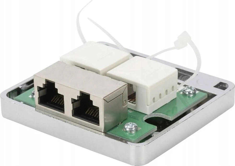 Digitus DIGITUS Professional Cat 6A paviršutiniška dėžutė, 2 kartus