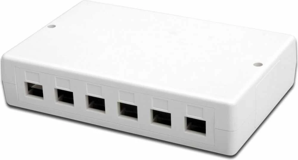 DIGITUS Consolidation-Point Box 6x Keystone lizdams