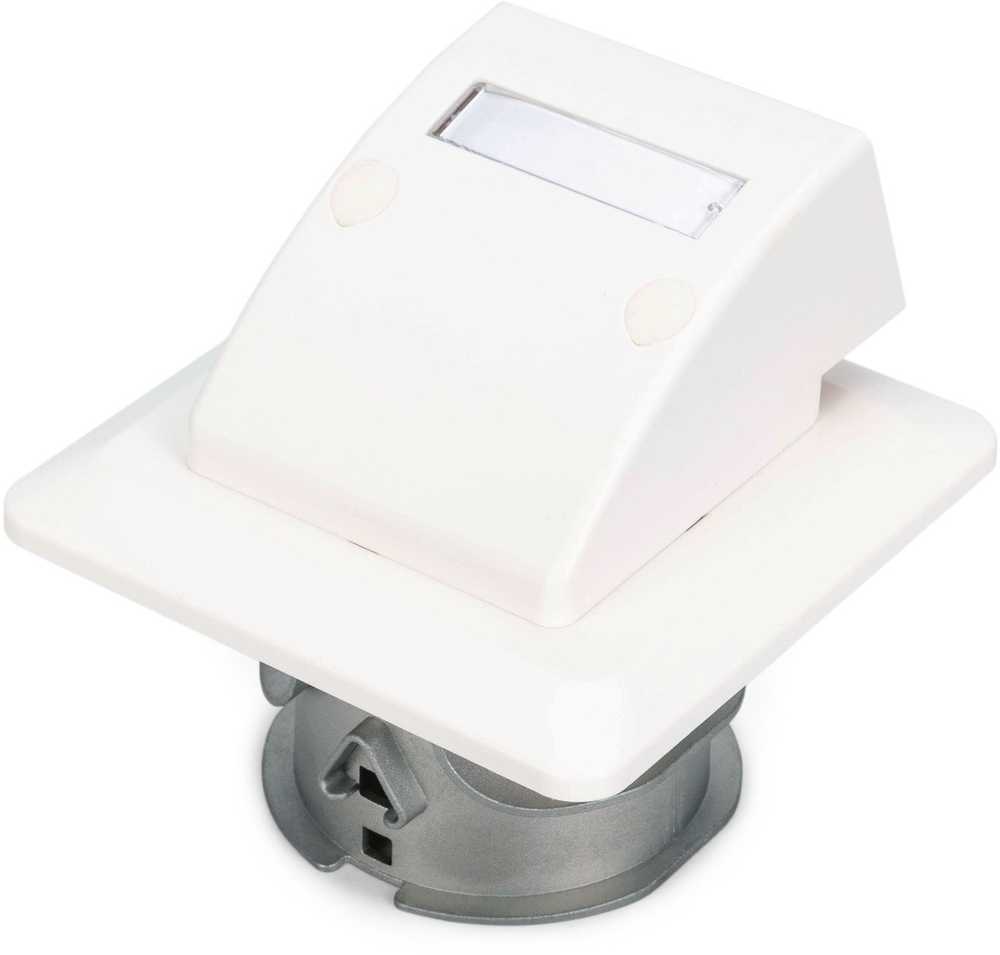 Digitus DIGITUS FTTH Glasfaser Unterputz-Wandanschlussdose SC/LC ADA